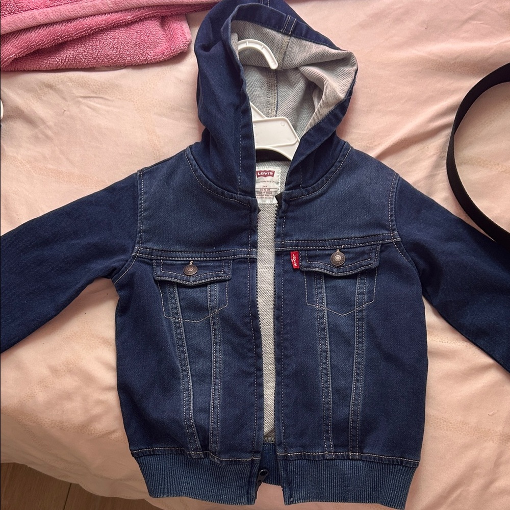 Levis Denim Zip Up
